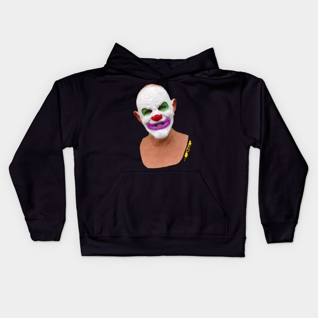 Pickles the Carnie - Circus Clown Kids Hoodie by CFXMasks